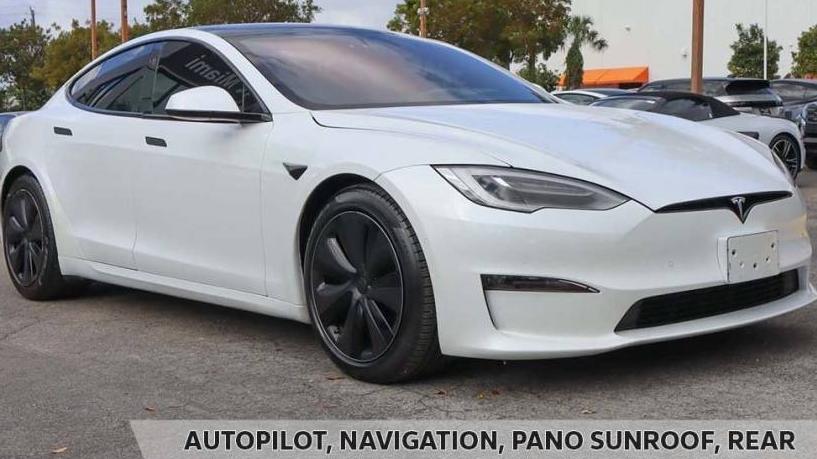 TESLA MODEL S 2021 5YJSA1E58MF455802 image